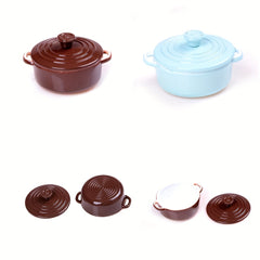 1/12 Dollhouse Kitchen Utensils Cooking Ware Mini Pot Boiler