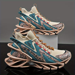 Men's Breathable Blade Sneakers For Jogging Gym