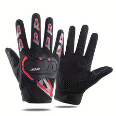 1pair Outdoor Non-slip Windproof Half-finger Gloves For Cycling Driving