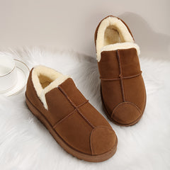 Women's Winter Snow Shoes Warm and Comfortable Solid Ankle Boots