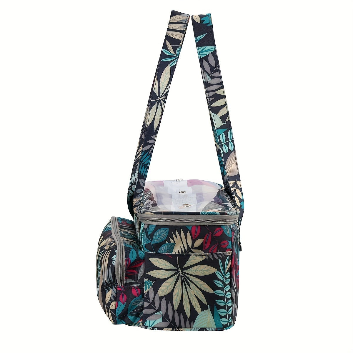 Craft Box Bag Yarn Storage Portable Bag with Pockets