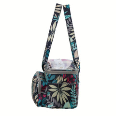 Craft Box Bag Yarn Storage Portable Bag with Pockets