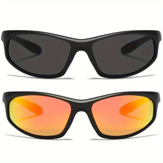 Polarized Sports Sunglasses for Men & Women - Windproof Sunglasses