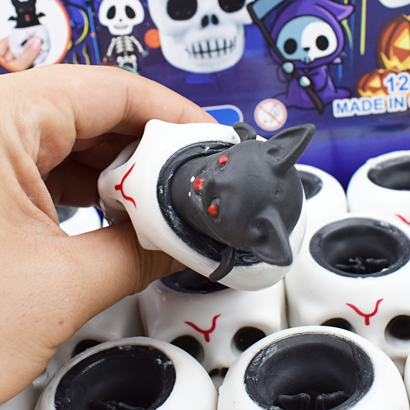 Halloween Ghost Squeeze Skull Toy Music Decompression Funny Tricky
