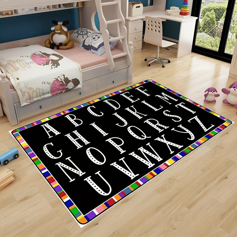 Alphabet Game Large Carpet Area Carpet Living Room Bedroom Soft Carpet Non Slip