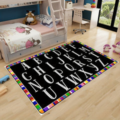 Alphabet Game Large Carpet Area Carpet Living Room Bedroom Soft Carpet Non Slip