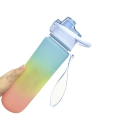 Gradient 1L Water Bottle with Straw