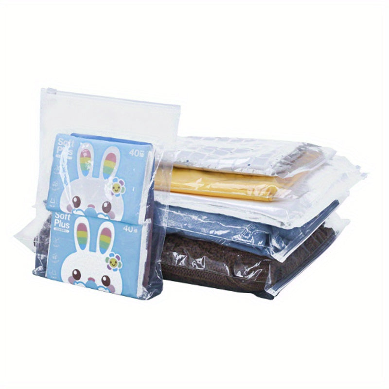 Translucent Storage Pouch Large Capacity Dustproof Organzier Clothes Travel Bag