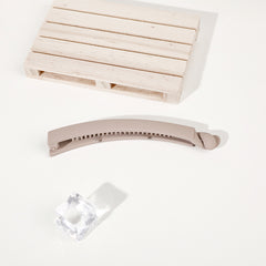 Large Matte Banana Hair Clip for Thick Hair