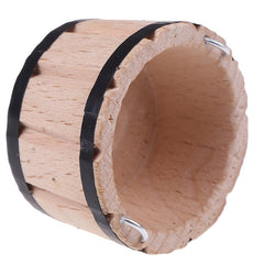 1:12 Miniature Wooden Basin Barrel Dollhouse Furniture