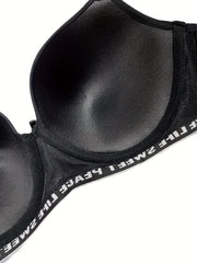 Women's Bra Full Coverage Medium Stretch Bow Decor