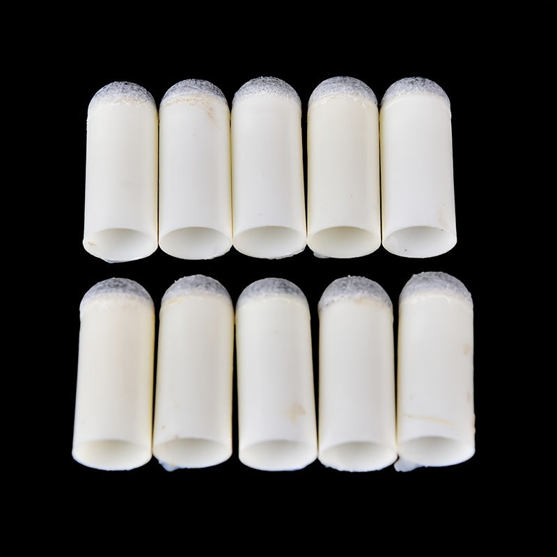 10pcs Pool Cue Tip Slip On Cue Tip Replacement Billiard Accessories