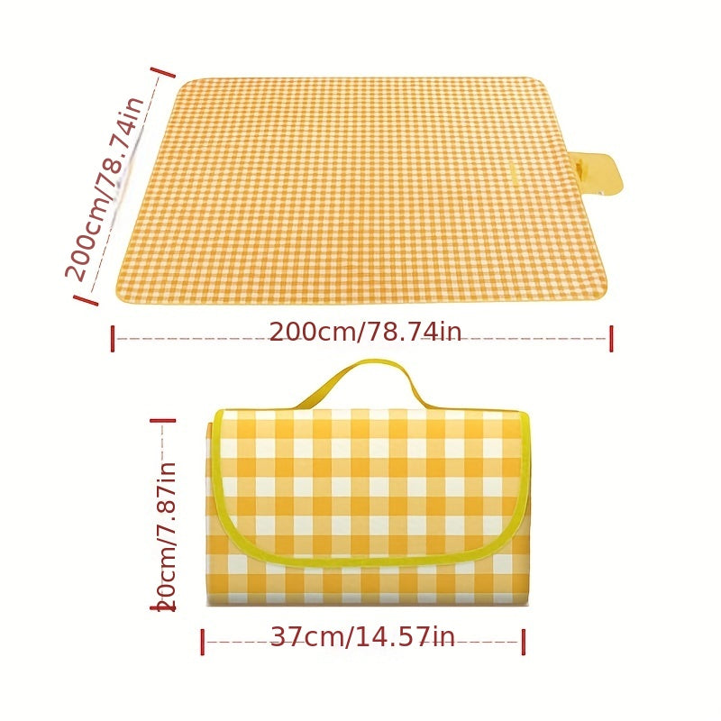 Portable Moisture-proof Mat for Family Outings and Camping