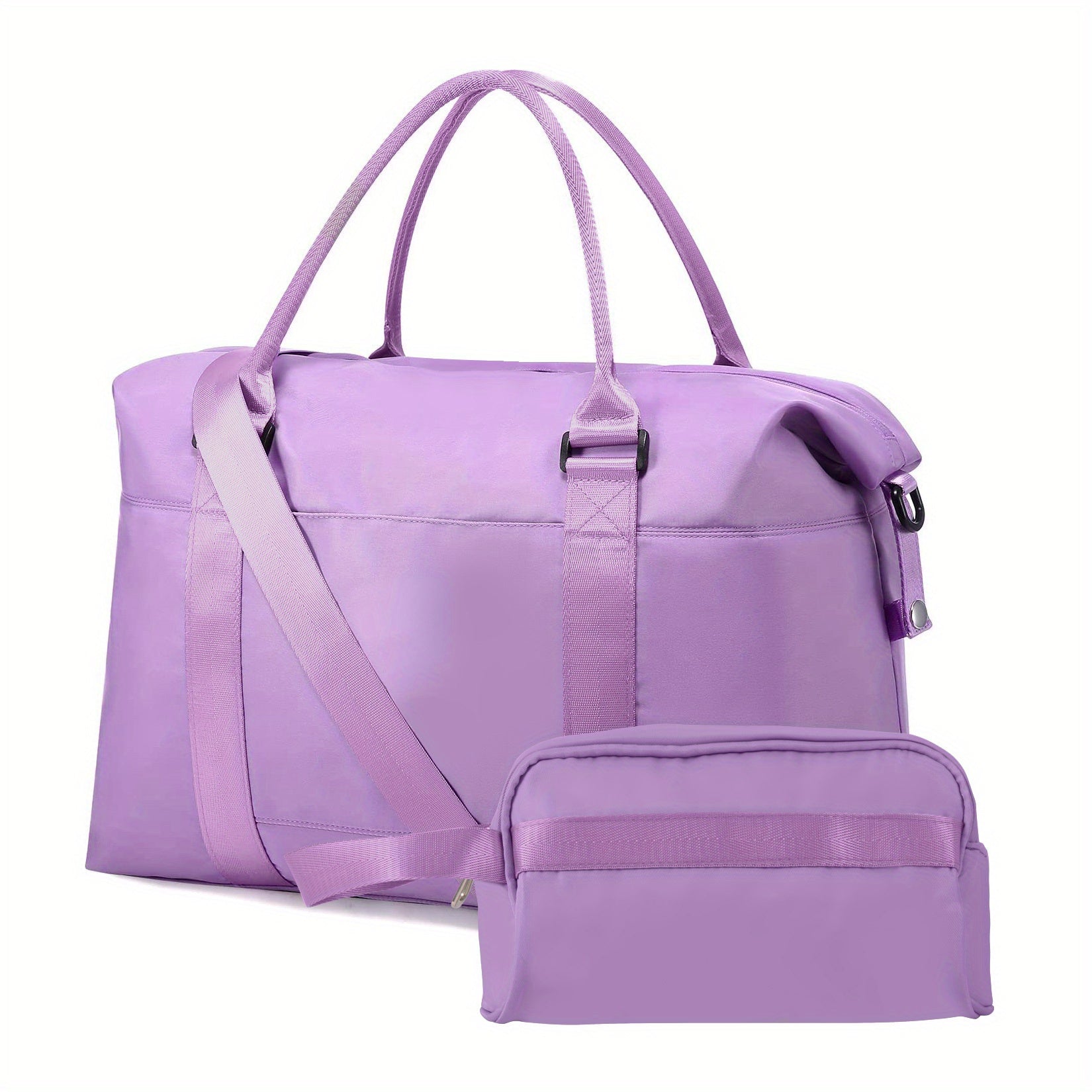 Portable Sports Travel Bag With Small Wash Bag Large Capacity Handbag
