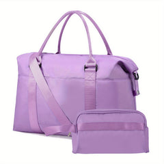Portable Sports Travel Bag With Small Wash Bag Large Capacity Handbag