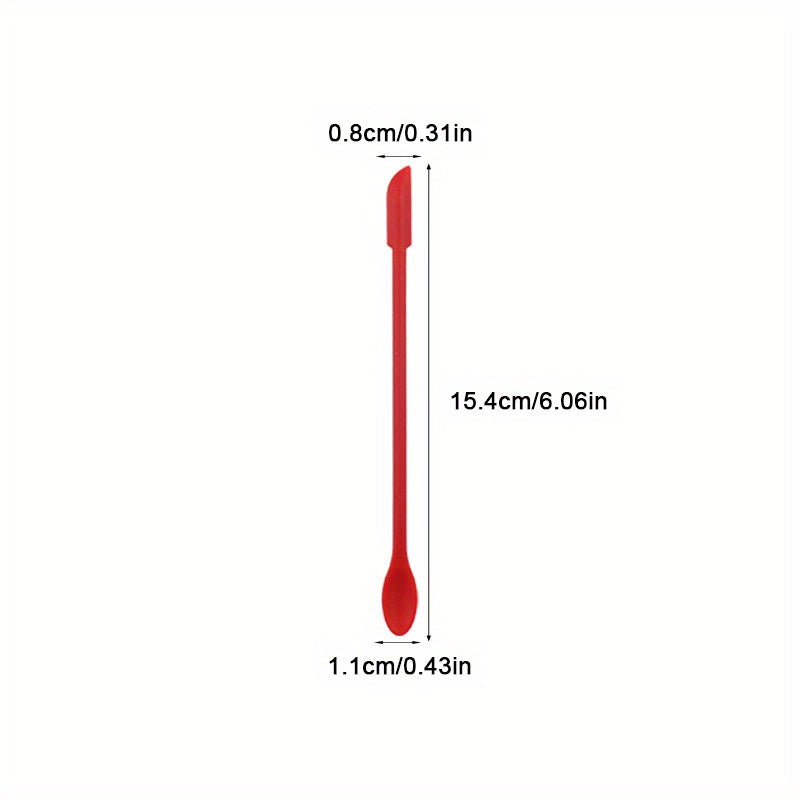 3pcs Mini Silicone Double-headed Small Scrape Set