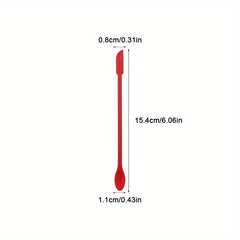 3pcs Mini Silicone Double-headed Small Scrape Set