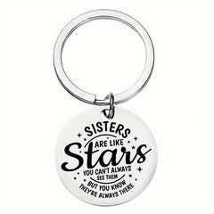 Sisters Like Stars Keychain Pendant Decoration for Car Backpacks Wallets
