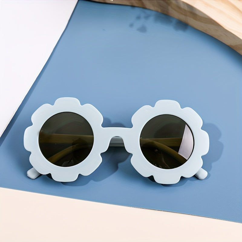 Flower Sunglasses Matte Candy Funny Sun Shades UV400