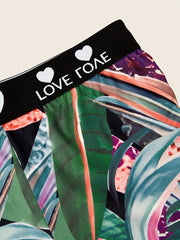 Tropical Tank Bra & Shorts Underwear Set