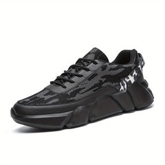 Men's Chunky Lace-up Sneakers Comfy Athletic Shoes