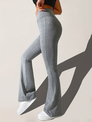 High Waist Flare Leg Vintage Pants