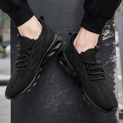 Men's Breathable Shock Absorption Sneakers for All Seasons