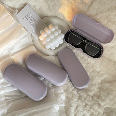 Cream Glasses Case Hard Shell Sunglasses Storage