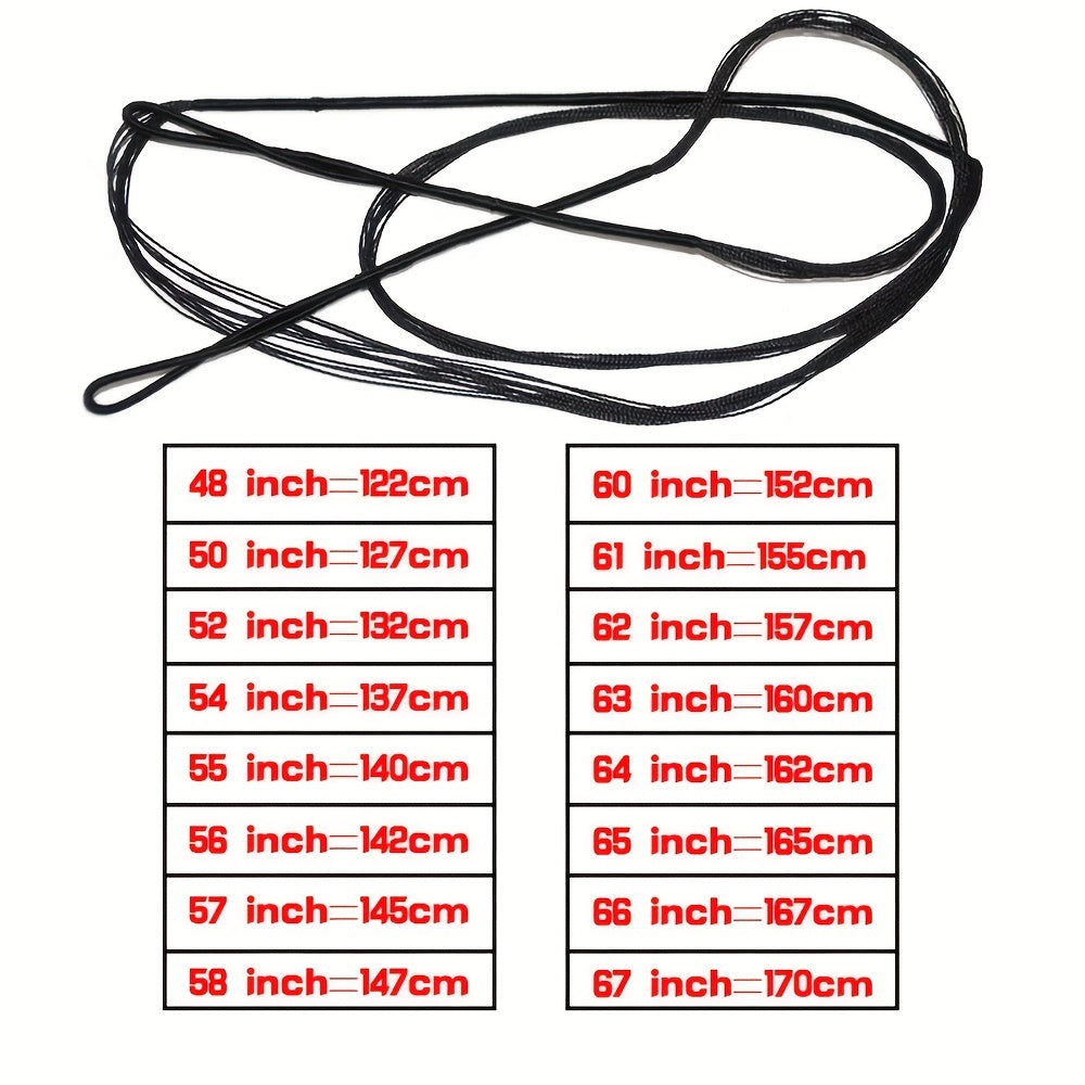 High Archery Bowstring Replacement for Recurve & Longbow 48'' 67''