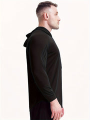 Men's Loose Sports Hoodie Fast Dry Hooded Sweater