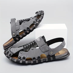 Men's Closed Toe Sandals Non Slip Outdoor Hiking Trekking Beach Shoes