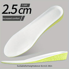 Invisible Height Increase Insoles Shoes Sole Pad Orthoped