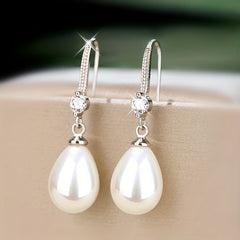 Baroque Pearl Long Earrings - Enhance Your Temperament