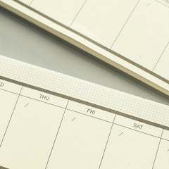 1pc 50sheets Week Plan Schedule Memo Pad Student Portable Mini Memo Pad