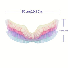 3pcs Colorful Wings Unicorn & Hair Hoop & Costume Fairy Magic Wand