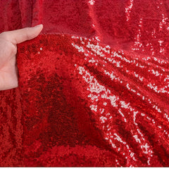 Sequin Fabric for DIY Crafts Sewing Headwear Bags Random