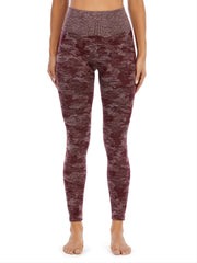 High Waist Camo Yoga Leggings for Fitness Gym Wear