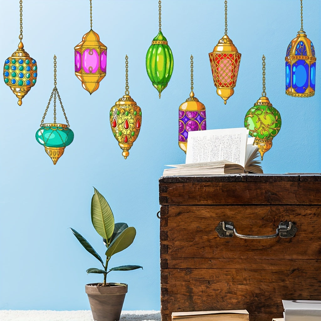 Ramadan Window Sticker Party Supplies Decorations