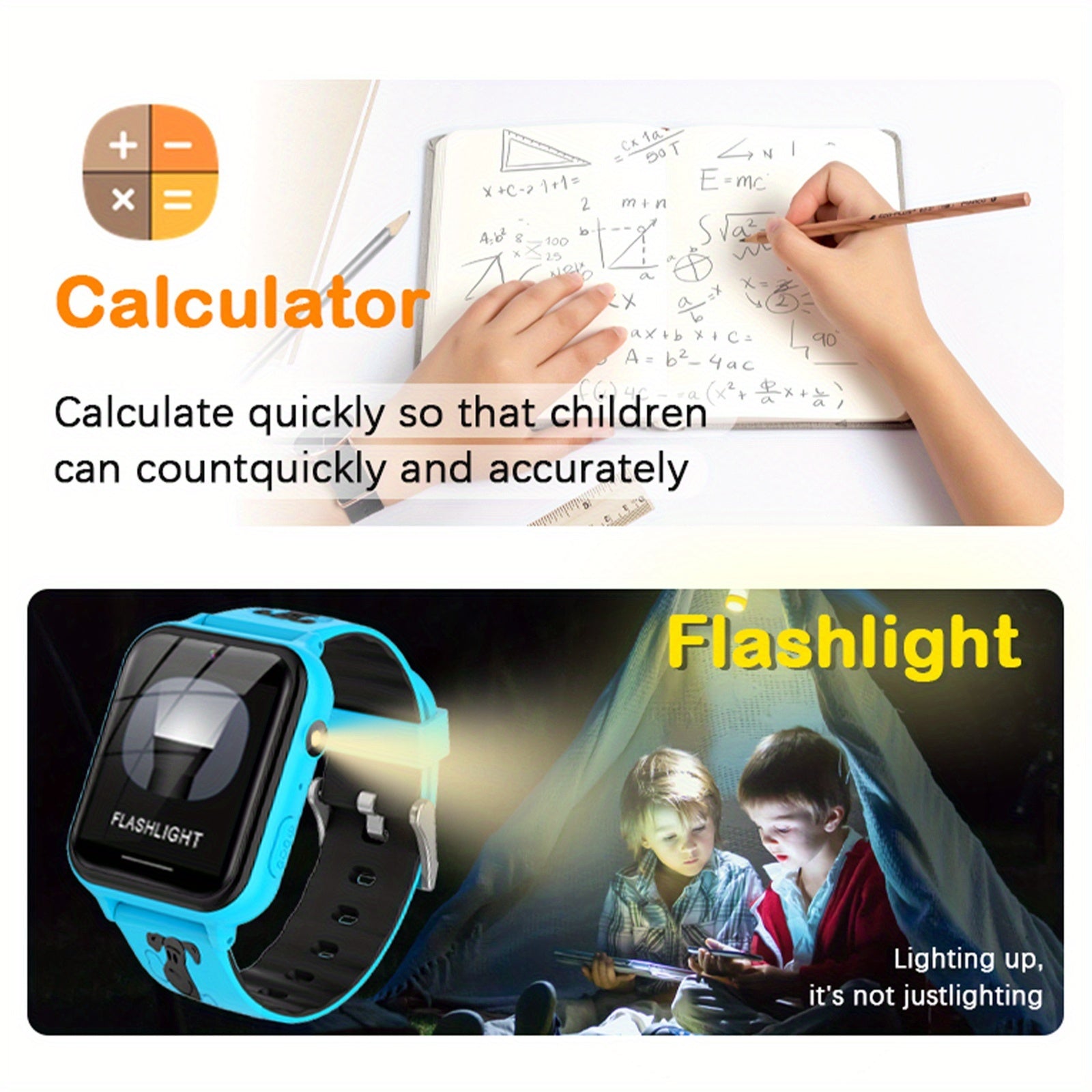 Kids Smartwatch with Games & Camera