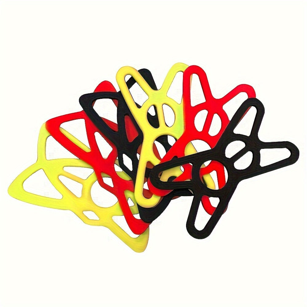 3pcs Outdoor Bike Phone Holder Silicone Strap