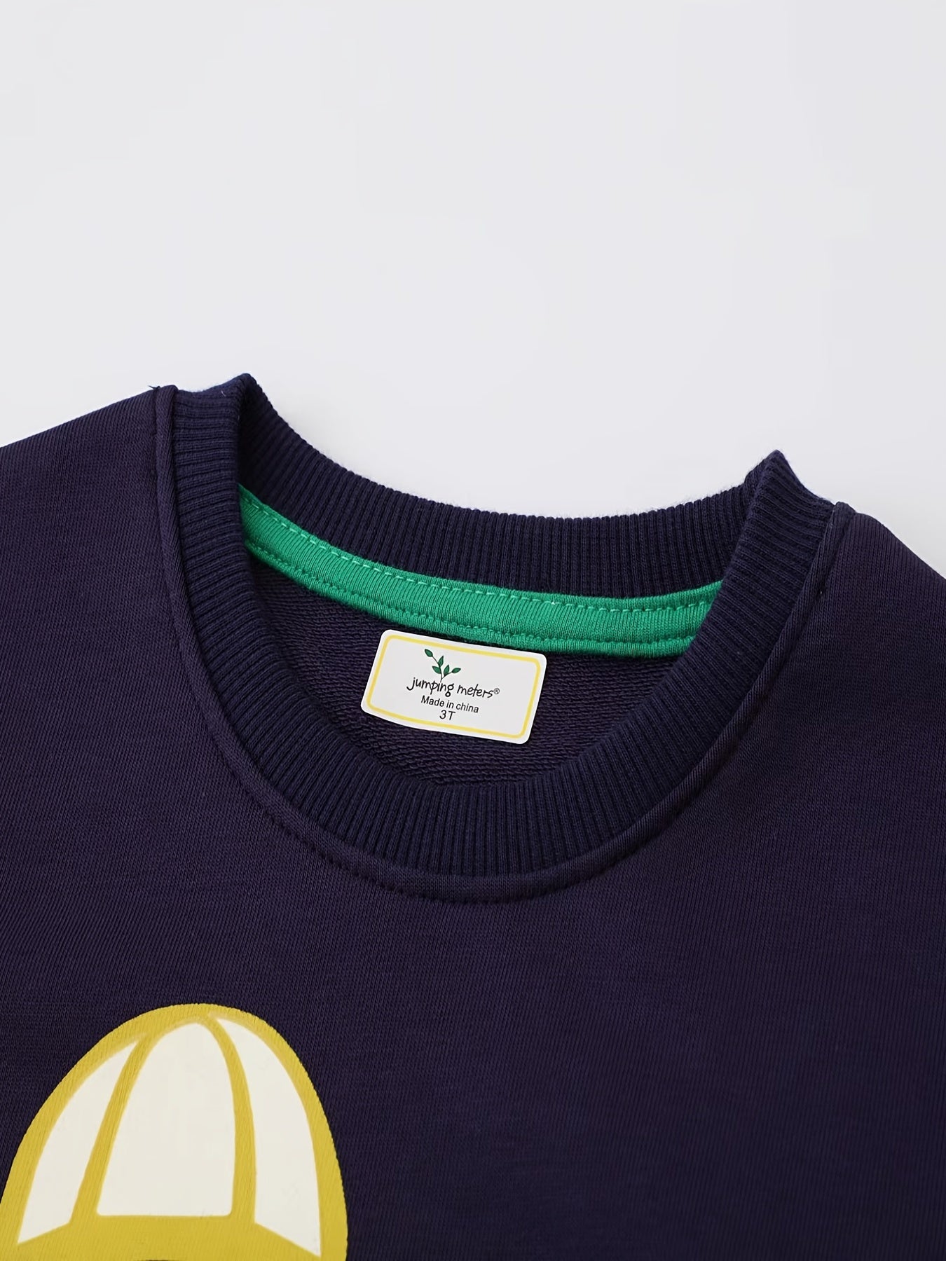 Boys Graphic Sweatshirt Long Sleeves Crew Neck Pullover