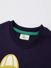 Boys Graphic Sweatshirt Long Sleeves Crew Neck Pullover