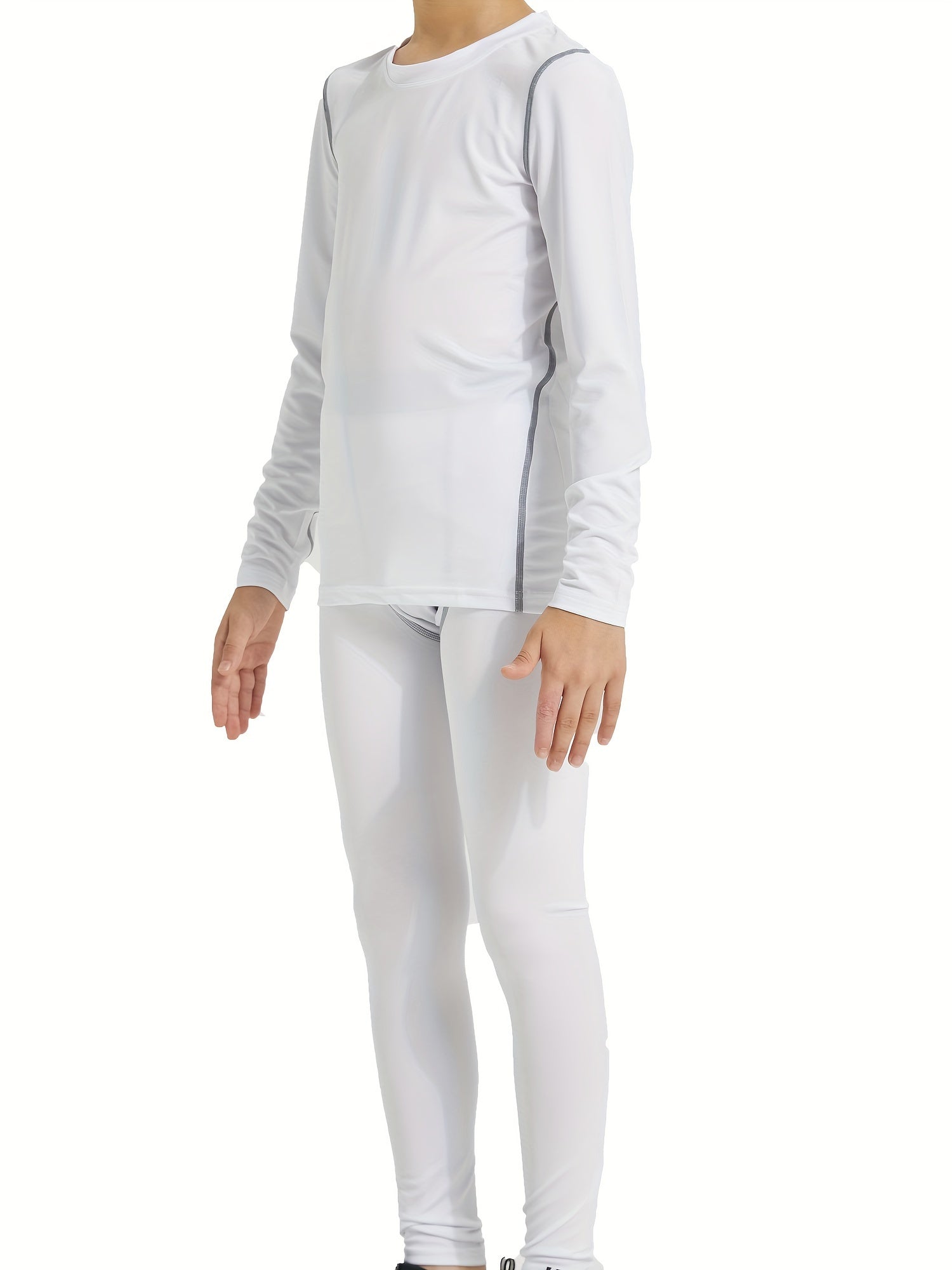 Boys 2pcs Underwear Set Quick Drying Bodycon Shirt Pants