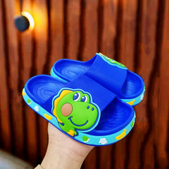 JIAGEYA Boys Cartoon Slides Slippers Lightweight Non Slip Comfy Open toe Shoes