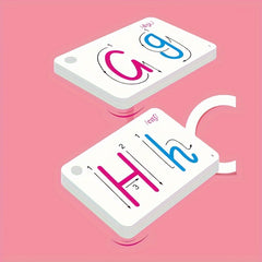 English Alphabet Point and Read Cards for Elementary School Children