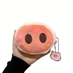 Cute Pig Coin Purse for Shopping and Outings