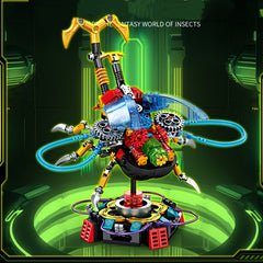 Animal Building Blocks Punk Wind Insect Ornaments Men Women