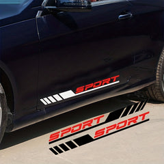 Car Door Side Sport Stripe Sticker Vinyl Decal