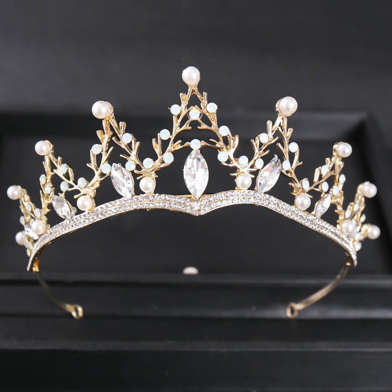 Birthday Princess Crown Girl Wedding Bride Crown
