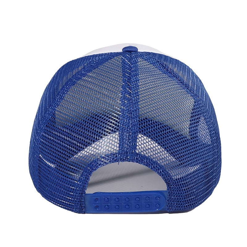 Mesh Baseball Hat Sun Protection Peaked Cap